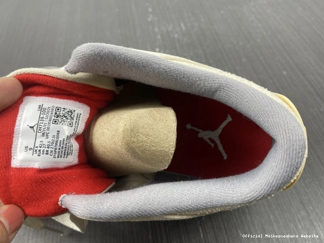 Official Maikesneakers Muslin 3 Jordan DH7139-100 Retro Air 0728